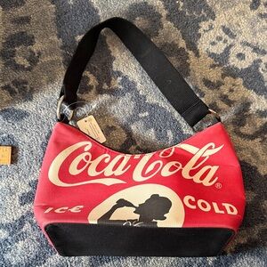 Coca Cola Red and Black Shoulder Bag